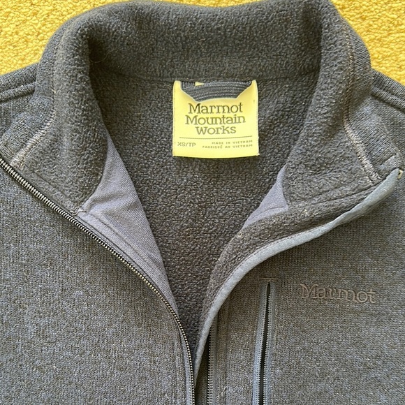 Marmot Navy Blue Women's Fleece - Picture 2 of 4